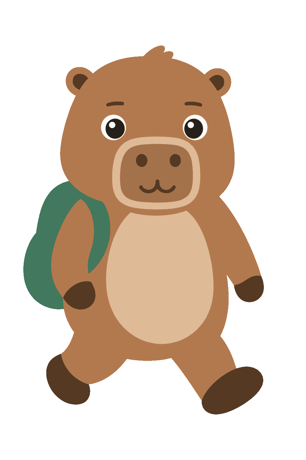 Ordo the capybara placing a study block into the open Wednesday slot